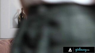 serene siren licks melody marks wet pussy in uniform?