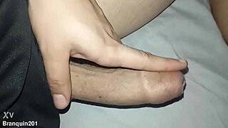 damn this cute mature flashes her milky tits and workouts with banana close-up