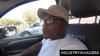 Latina beauty drilled by monster bbc outdoors