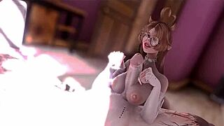 da teasing got me bendin her over doggystyle too much!