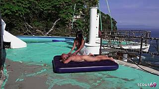 hey latina milf wanna public anal raw by beach with old german me