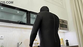 horny girlfriend jerks cute blonde's shaved pussy cum