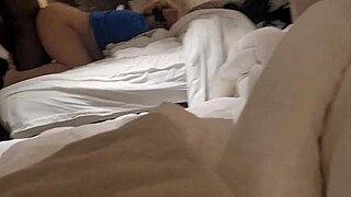 Thick Girlfriend Fucked Hard Before Hotel Mirror Quickie