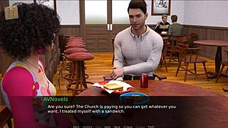 nursing her back to intense pleasure in erotic game play