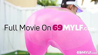 damn carmela clutch's big booty milf workout has me drooling hard