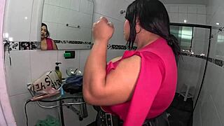 GIANT BBW SLUT DOLL WRECKS MANSION RIPPING CLOTHES EVERYWHERE!