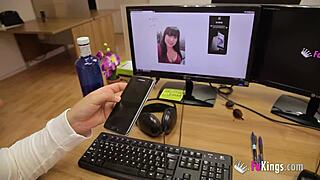 Busty Colombian slut craves hard dick sucking