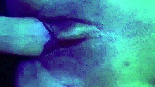 Light skinned ebony stretched wide by roger woody's cock