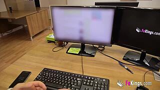 Busty Colombian slut craves hard dick sucking