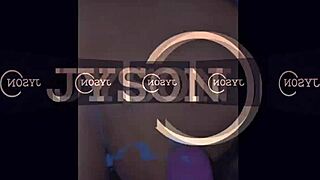 he kept pounding after cumming on her ass??