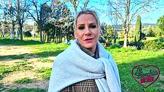 mature victoria burns hot in lingerie at 47