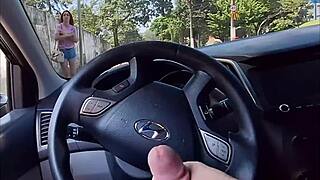 Strange Cock Caught Masturbating Boldly In Public Outdoors