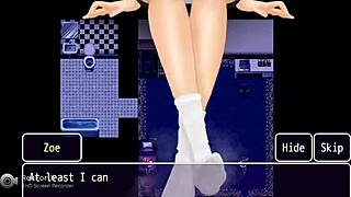 Femdom trains devoted foot slave