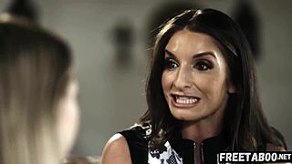 Mature milf seduces curious teen blonde for juicy pussy licking full movie