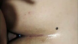 Latina Plays with Toy First Time Anal in Bedroom