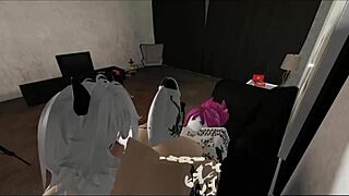 rainy day slut calls cucky boyfriend for cosplay fun