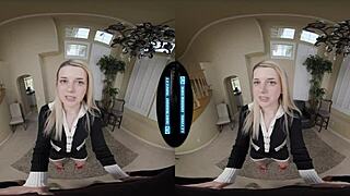 Cute Shy Office Teen Begs POV Doggystyle Favor Lethalhardcorevr