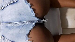 doctor stuffs cock deep in maid's tight ass instead of cleaning the office