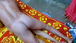 friends wife moans during oiled massage turning into hard fuck?