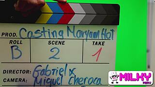 colombian milf girlfriend sucks and rides cocks bent over to seal the job deal