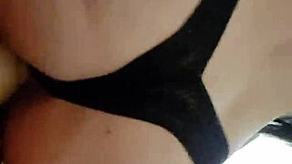 Latina Teen Whore Masturbates Hard with Huge Dildo Quarantine