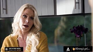 Thirsty Virgin Stepdaughter Khloe Kapri Finally Tastes Stepmom Katie Morgan's Juicy Milf Pussy
