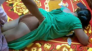 friends wife moans during oiled massage turning into hard fuck?