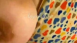 angel lima begs for creampie filling her wet peruvian pussy