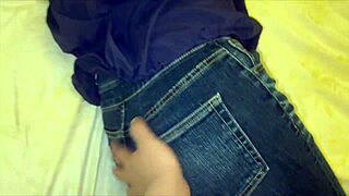 Neglected Japanese coed cheats with friend's stinky cock in love hotel