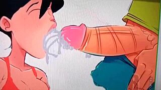 damn she's sucking cock like a total safada slut