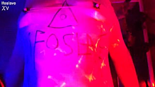 ifoslave bares it all first time on cam with pierced nipples in full slave bdsm