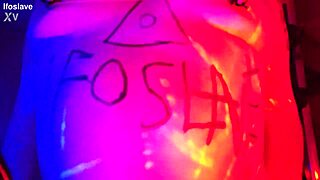 ifoslave bares it all first time on cam with pierced nipples in full slave bdsm