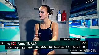 GOSTOSAS com CORPOS PERFEITOS nos SALTOS ORNAMENTAIS Ass Parade!