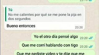 My girlfriend tastes my cum and says she loves it!