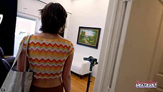 short haired cutie wendy rims ass and milks big juicy cock dry