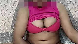 Listen to her dirty talk while this sexy Tamil girl masturbates with dildo and pees wildly