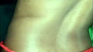 Latina teen orgasms wildly on sofa with horny brother-in-law