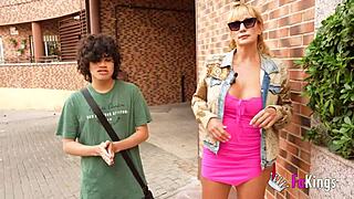 hey young guy wanna learn sex from this experienced milf victoria vera and her huge tits?