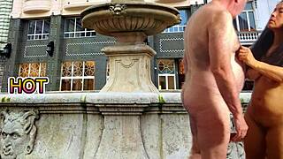 agarabas olpr rip clothes for public footjob tease