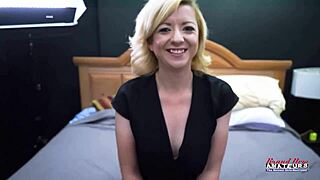 P3: Horny Blonde Keyton Sucks Dick, Ass, Gets Pussy Banged Hard!
