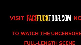 petite latina teen drools on big cock pov