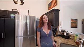 thanksgiving quickie with stepson risky creampie ride?