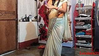 madam saree chudai bangs husband homemade rough