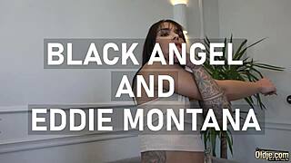 Gorgeous nymphet unwinds old guy then scores sweet pussy licking