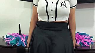 hey cheerleader why skip training to ride boss cock and swallow?