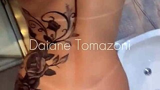 WOW! cute brazilian roommate's dorm fishnet tits fuck with classmate!