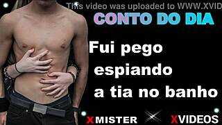 Erotic tale of catching aunt bathing leads to steamy Brazilian encounter