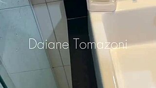 WOW! cute brazilian roommate's dorm fishnet tits fuck with classmate!