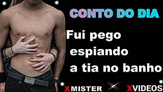 Erotic tale of catching aunt bathing leads to steamy Brazilian encounter