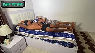 Step brother bestie fucking roommate ebony curvy homemade dorm normal now